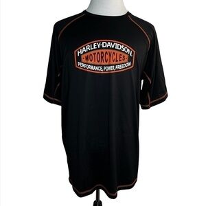 Harley-Davidson Motorcycles Biker Soft Short Sleeve Shirt